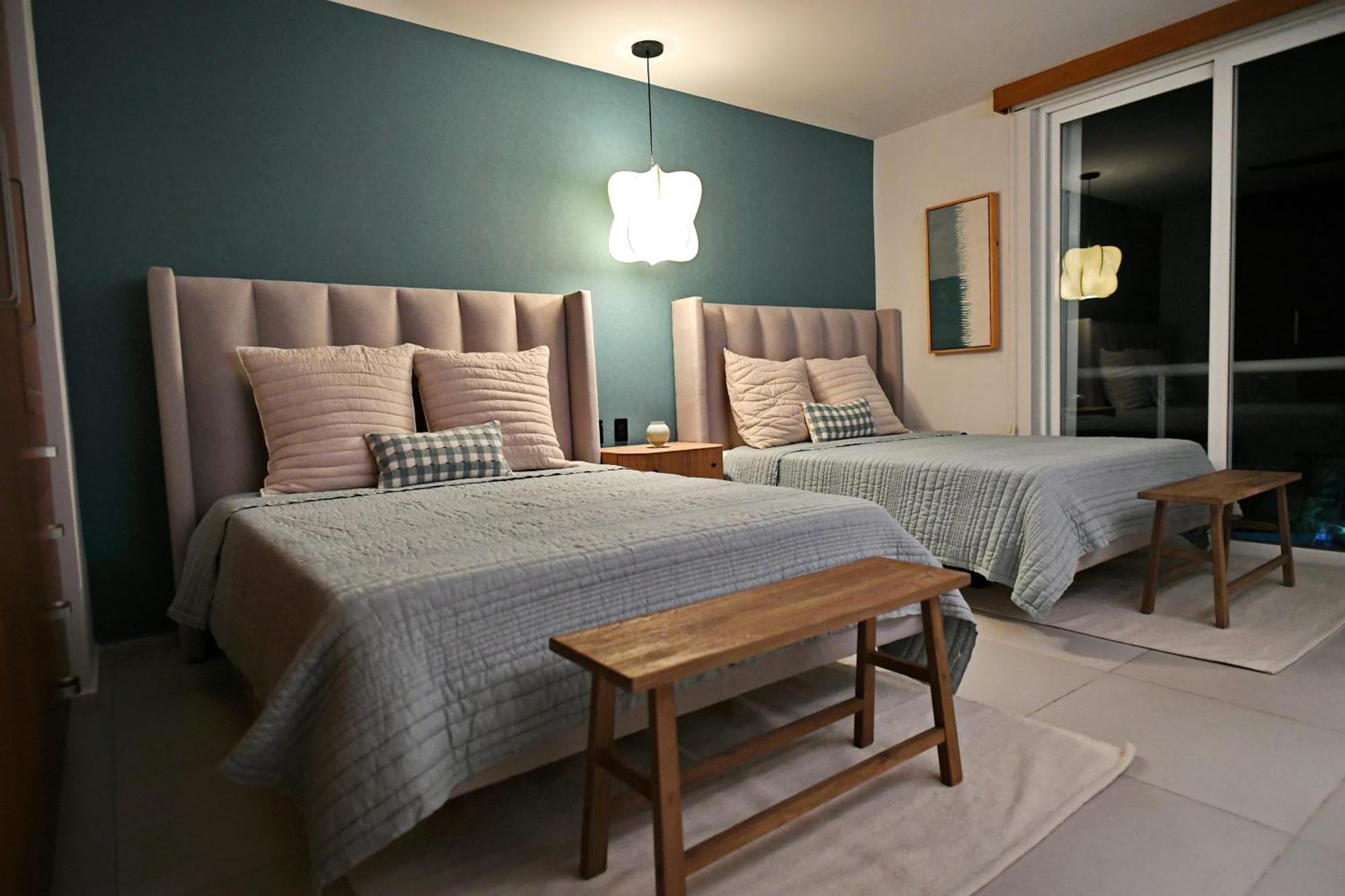 Beachfront Apartment Blue Vista Cancun Luaran gambar