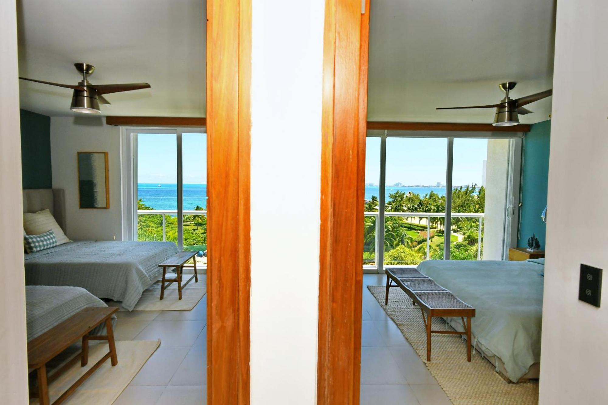 Beachfront Apartment Blue Vista Cancun Luaran gambar