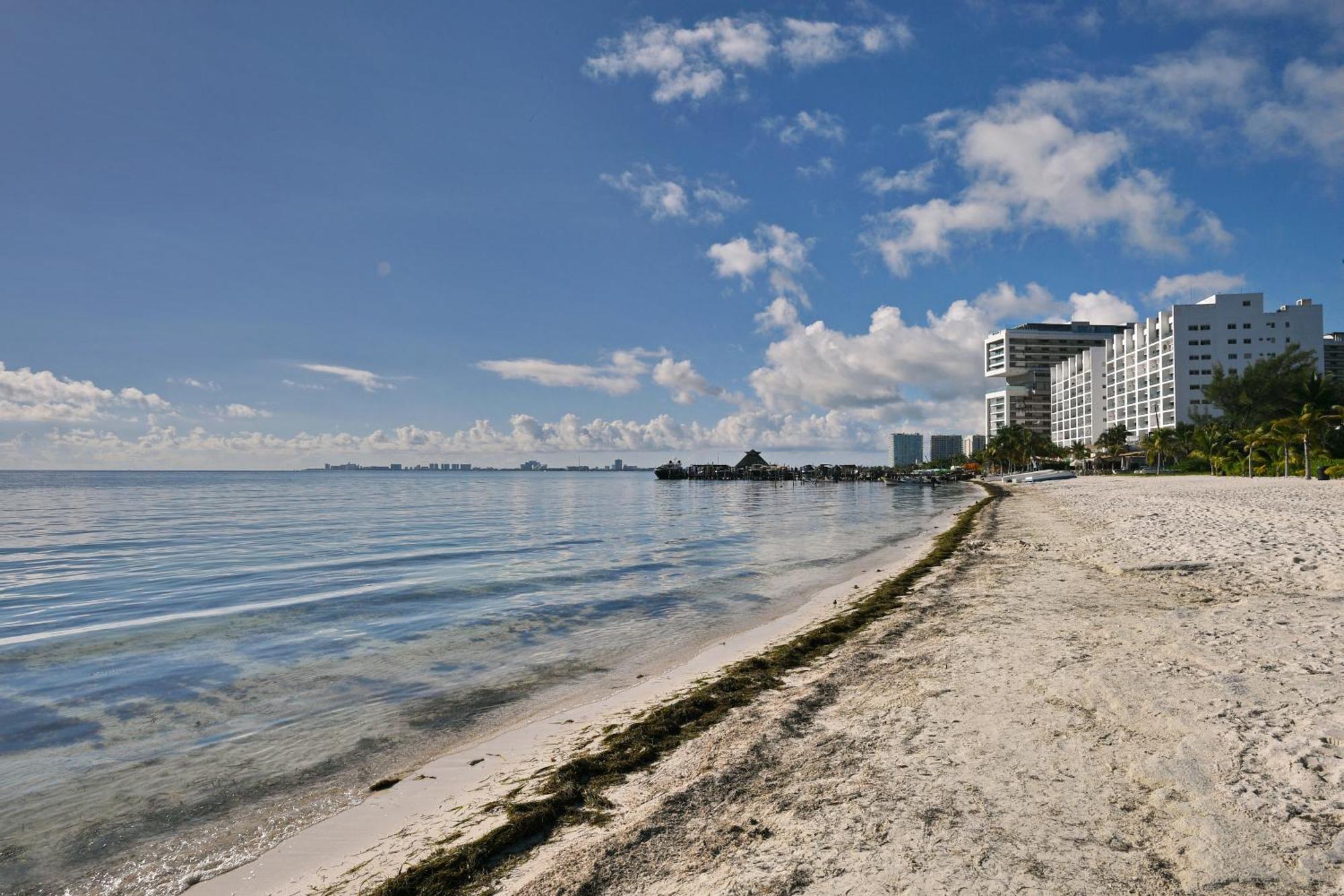 Beachfront Apartment Blue Vista Cancun Luaran gambar
