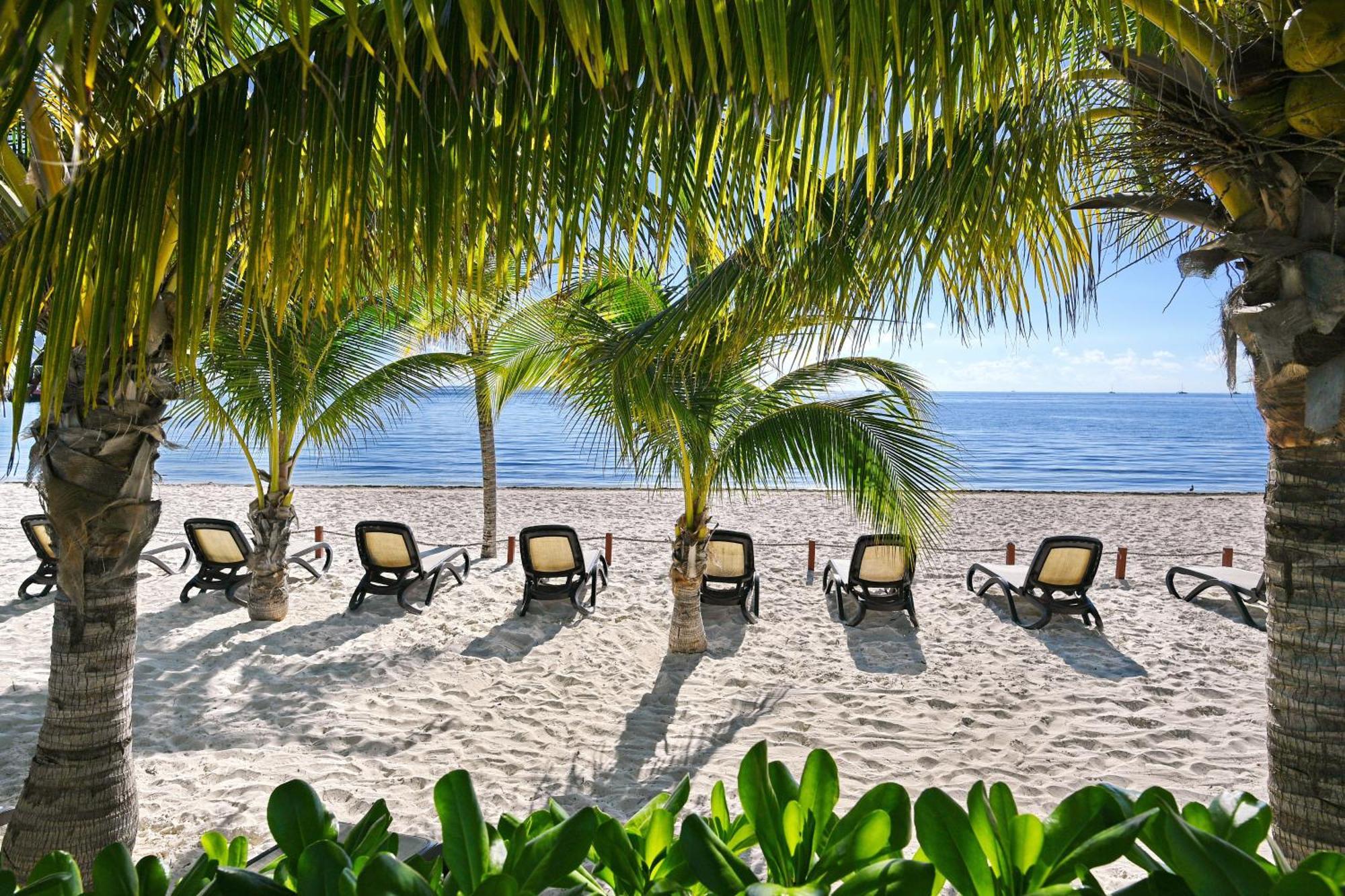 Beachfront Apartment Blue Vista Cancun Luaran gambar