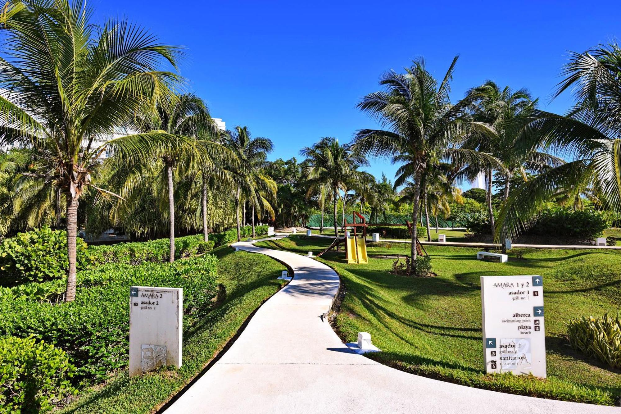 Beachfront Apartment Blue Vista Cancun Luaran gambar